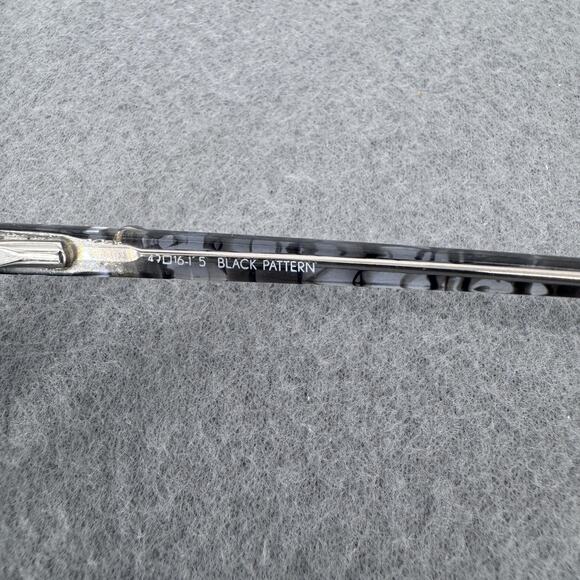 Karen Kane Petites Night Owl Eyeglasses Frames Marble 49-16-145 Zebra Case - Picture 4 of 12